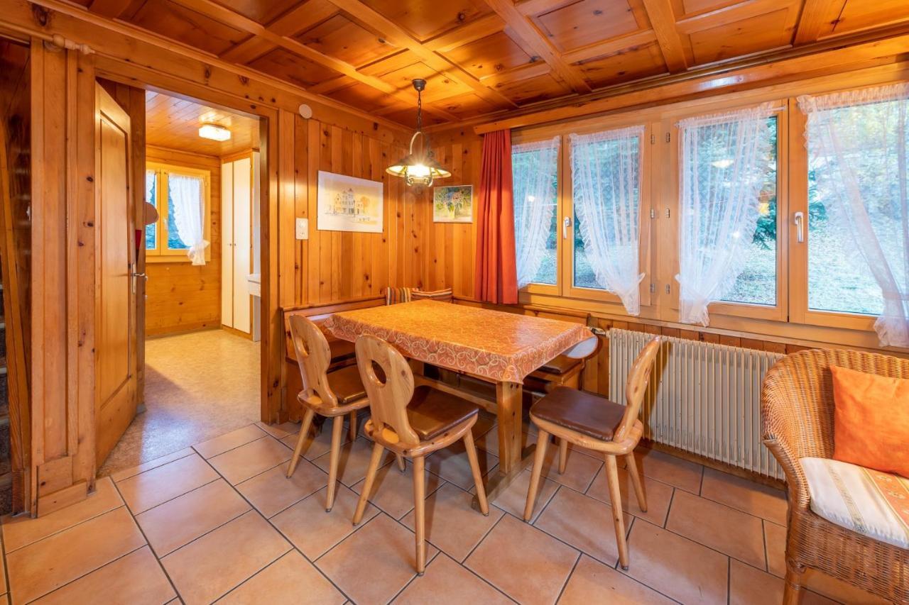 Chalet Bambi "Marchenhaft" Lägenhet Grächen Exteriör bild