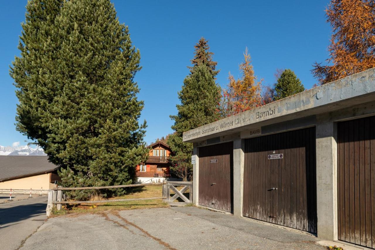 Chalet Bambi "Marchenhaft" Lägenhet Grächen Exteriör bild